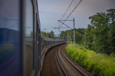 Mevsimlik hızlı tren Bohumin 'den Leba' ya ve Hel 'e Rybnik Polonya 07: 21 2023