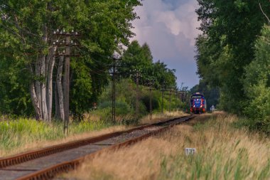 Leba Polonya yakınlarındaki Bohumin 'den Leba ve Hel' e hızlı yaz treni 07: 22 2023