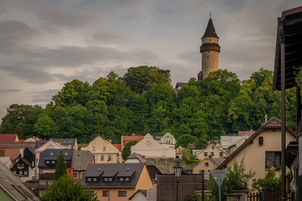 Zatažené Ráno Starém Historickém Městě Severní Moravě Štrasburku 2023 — Stock fotografie