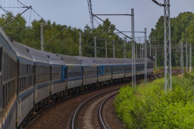 Mevsimlik hızlı tren Bohumin 'den Leba' ya ve Hel 'e Rybnik Polonya 07: 21 2023