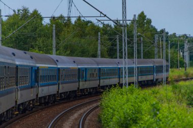 Mevsimlik hızlı tren Bohumin 'den Leba' ya ve Hel 'e Rybnik Polonya 07: 21 2023
