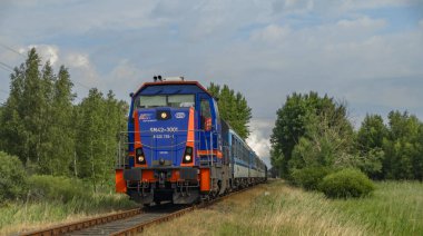 Leba Polonya yakınlarındaki Bohumin 'den Leba ve Hel' e hızlı yaz treni 07: 22 2023