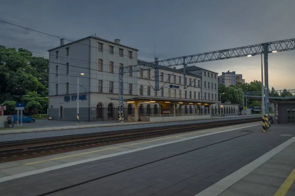 보헤미아에서 레바와 Rybnik 폴란드에서 열차에서 2023 — 스톡 사진