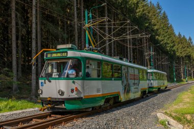 Liberec ve Jablonec CZ 05-02 2024 arasındaki büyük yeniden yapılanma sonrasında yeni tramvay hattı