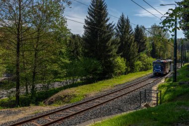 Liberec ve Jablonec CZ 05-02 2024 arasındaki büyük yeniden yapılanma sonrasında yeni tramvay hattı