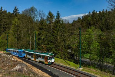 Liberec ve Jablonec CZ 05-02 2024 arasındaki büyük yeniden yapılanma sonrasında yeni tramvay hattı