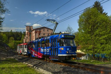 Liberec ve Jablonec CZ 05-02 2024 arasındaki büyük yeniden yapılanma sonrasında yeni tramvay hattı