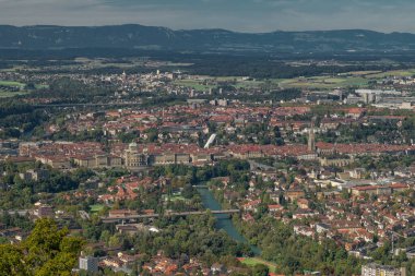 Capital of beautiful country in summer hot sunny days in Bern Switzerland 09 07 2025