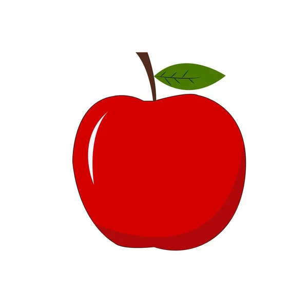 Red Apple Jpg Für Diejenigen Die Einen Apfel Lieben — Stockfoto