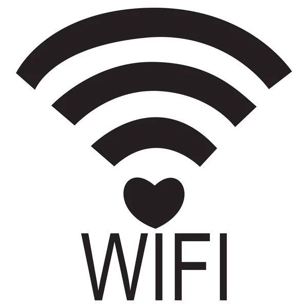 Wifi图标矢量插图 — 图库矢量图片