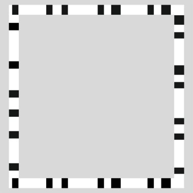 çerçeve arkaplan vektörü illüstrasyonu