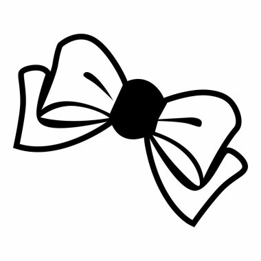 Papyon siyah vektör