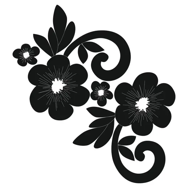 çiçekli sanat vektör arkaplanı