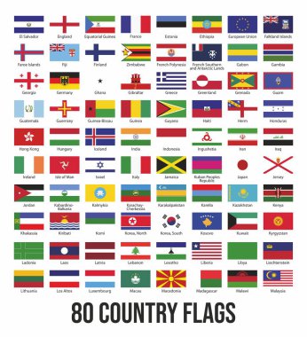 bayraklar vektör grafik vektörü