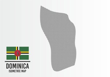 Domnca bayrağı ve harita vektörü