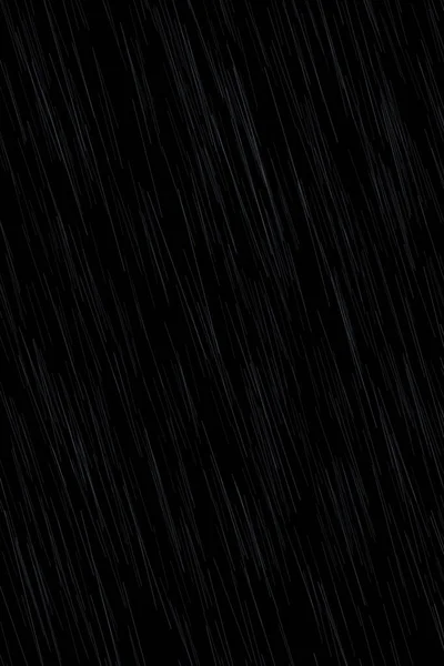 Дождь Чёрном Фоне — стоковое фото