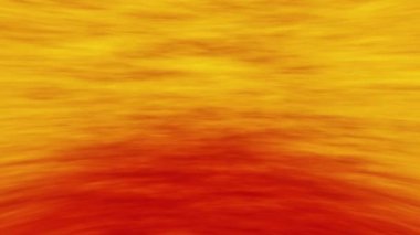 Sağ ve sol hareket eden turuncu türbülans görüntüsü
