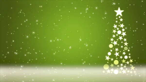 Árvore Natal Fundo Colorido Com Brilho — Fotografia de Stock