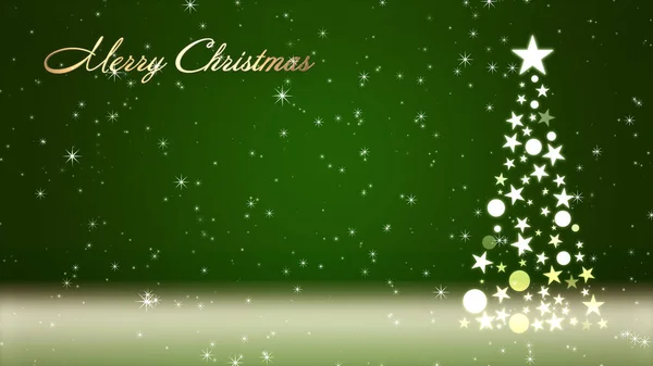 Árvore Natal Fundo Colorido Com Brilho Letras Natal — Fotografia de Stock