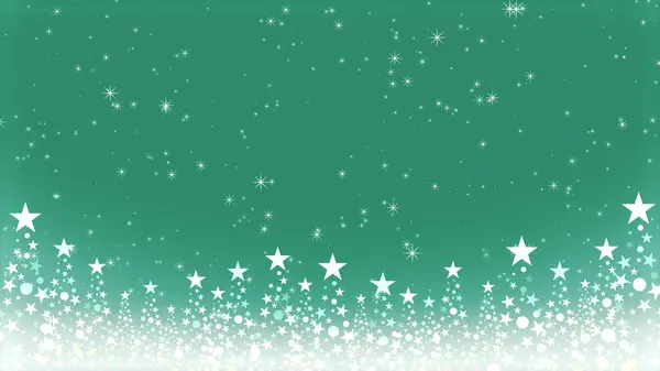 Julgran Och Färgad Bakgrund Med Glitter — Stockfoto