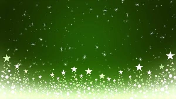 Árbol Navidad Fondo Color Con Brillo —  Fotos de Stock