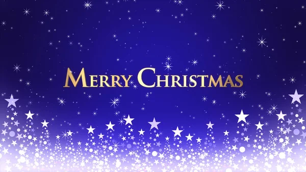 Weihnachtsbaum Und Farbiger Hintergrund Mit Glitzer Und Weihnachtsschriftzug — Stockfoto