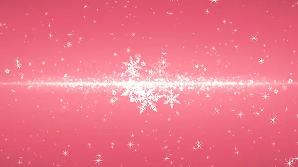 Crystal Snö Och Glitter Fladder Färgad Bakgrund — Stockfoto