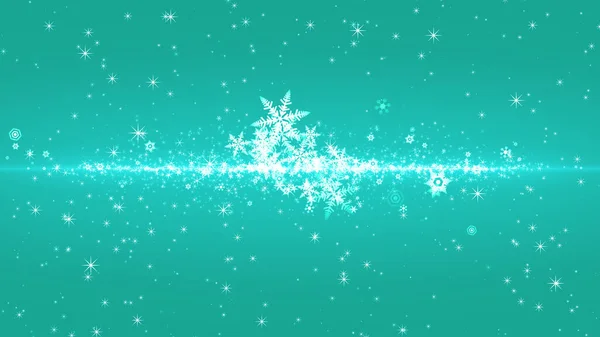 Crystal Snow Glitter Flutter Colored Background — Stock Photo, Image
