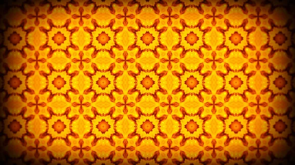 Obrázek Kterém Obrazce Opakují Jako Mandala Nebo Kaleidoskop — Stock fotografie