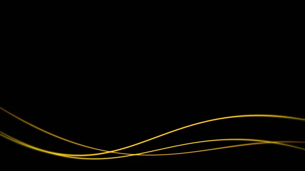Siyah Arkaplanda Salınan Çizgiler Parçacıklar — Stok fotoğraf