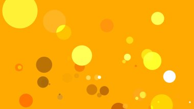 Çemberler renkli bir arkaplanda ortaya çıkar