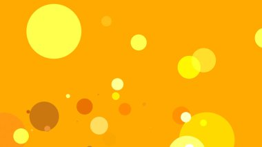 Çemberler renkli bir arkaplanda ortaya çıkar