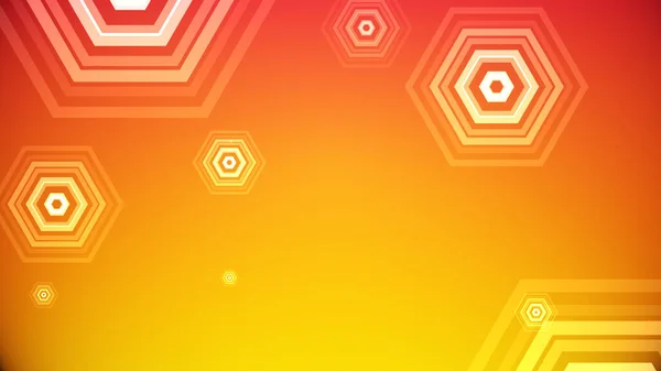 Hexagons Våren Upp Färgstark Bakgrund — Stockfoto