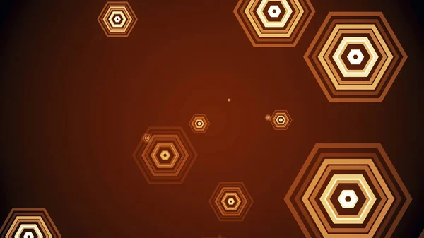Hexagons Lente Een Kleurrijke Achtergrond — Stockfoto