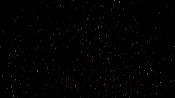 Parçacıklar Siyah Arkaplanda Ortaya Çıkar — Stok fotoğraf