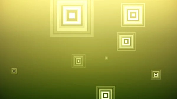 Quadrate Entstehen Auf Einem Farbenfrohen Hintergrund — Stockfoto