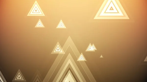 삼각형들이 나타나고 — 스톡 사진
