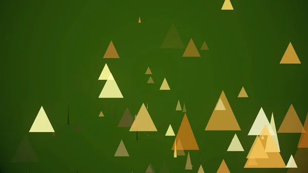Trójkąty Wyrastają Kolorowym Tle — Zdjęcie stockowe