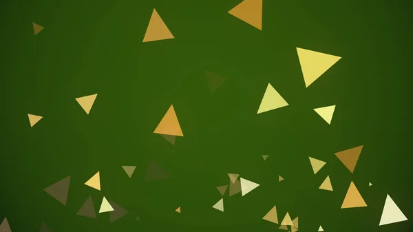Треугольники Возникают Красочном Фоне — стоковое фото