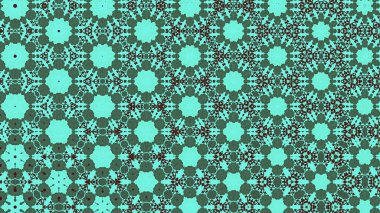 Kalıbın bir kaleydoskop gibi değiştiği bir resim