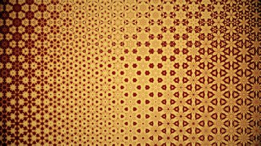 Kalıbın bir kaleydoskop gibi değiştiği bir resim