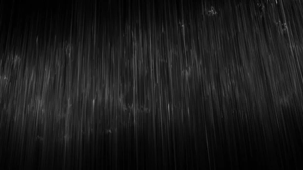 Siyah Arkaplana Düşen Yağmur Görüntüsü — Stok fotoğraf