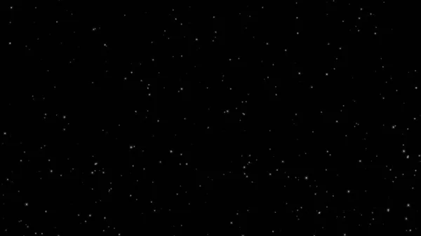 Siyah Arkaplanda Parlayan Parçacıklar Parçacıklar — Stok fotoğraf