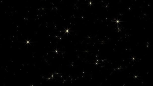 スターバースト銀河接近する星の画像 — ストック動画