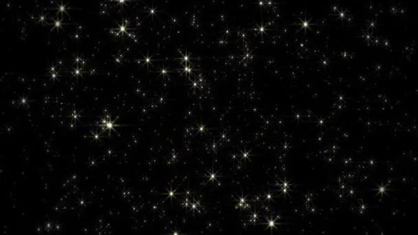 Starburst Galaxie Bilder Nahender Sterne — Stockvideo