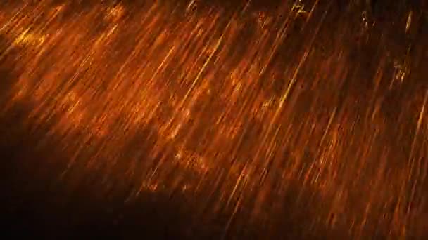 黑底雨滴的循环画面 — 图库视频影像