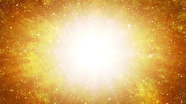 Kırmızı arkaplandan görüntü patlıyor