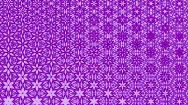 Kalıbın kaleydoskop gibi değiştiği bir video (döngü videosu))