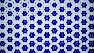 Kalıbın kaleydoskop gibi değiştiği bir video (döngü videosu))