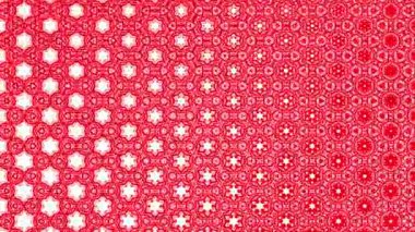 Kalıbın kaleydoskop gibi değiştiği bir video (döngü videosu))